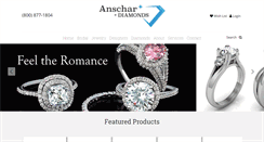 Desktop Screenshot of anschardiamonds.com