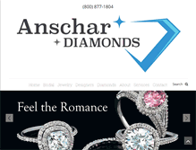 Tablet Screenshot of anschardiamonds.com